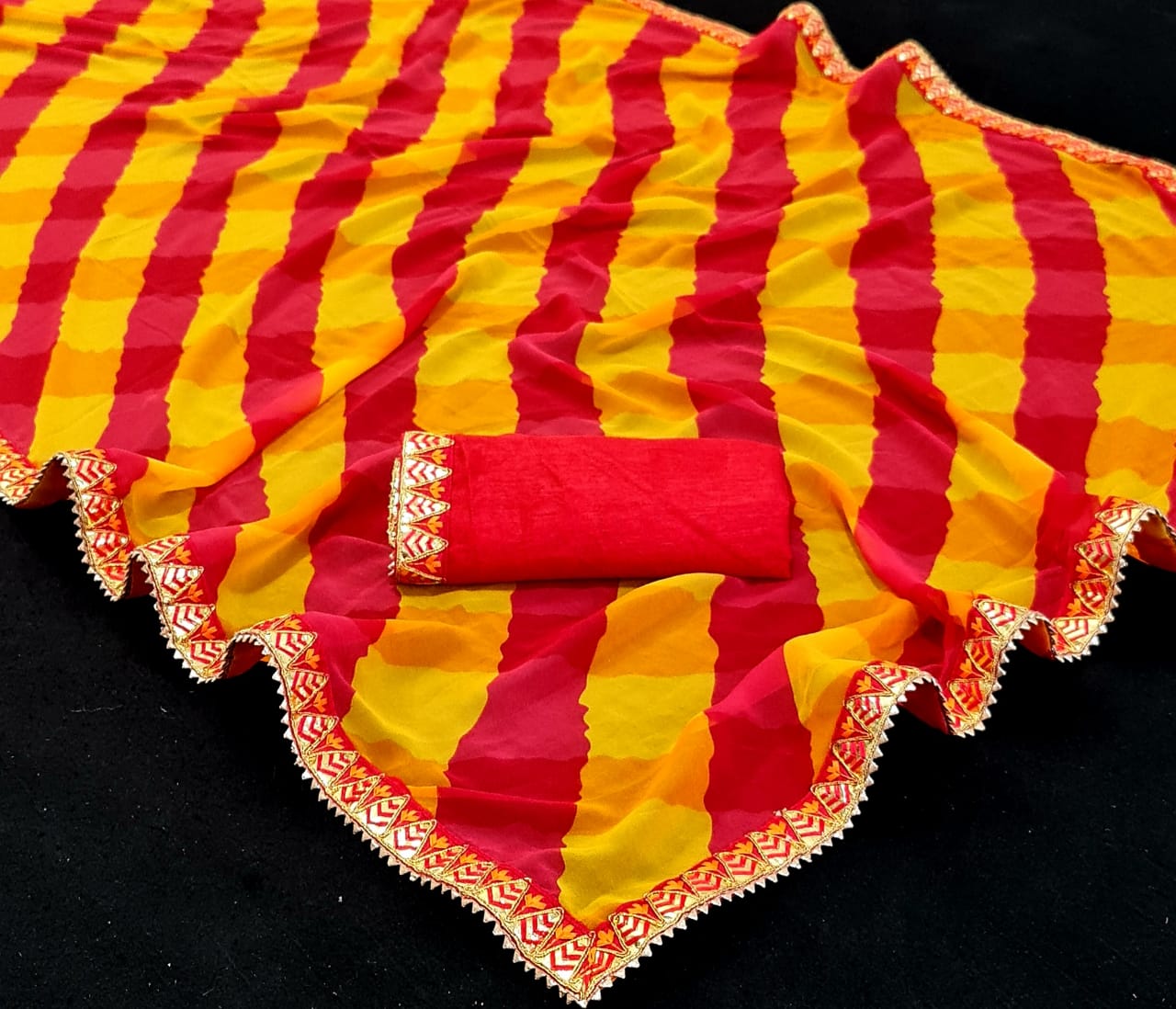 Mahek 37  Latest Fancy Designer Casual Wear Georgette Printed Saree Collection